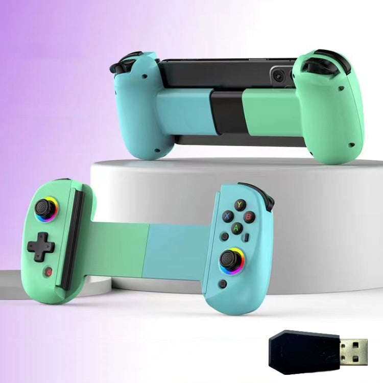 D8 Mobile Phone Stretch Band Light Gamepad Dual Hall Wireless Bluetooth Somatic Vibration Grip fo...