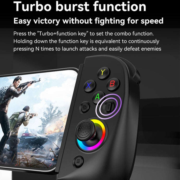 D8 Mobile Phone Stretch Band Light Gamepad Dual Hall Wireless Bluetooth Somatic Vibration Grip fo...