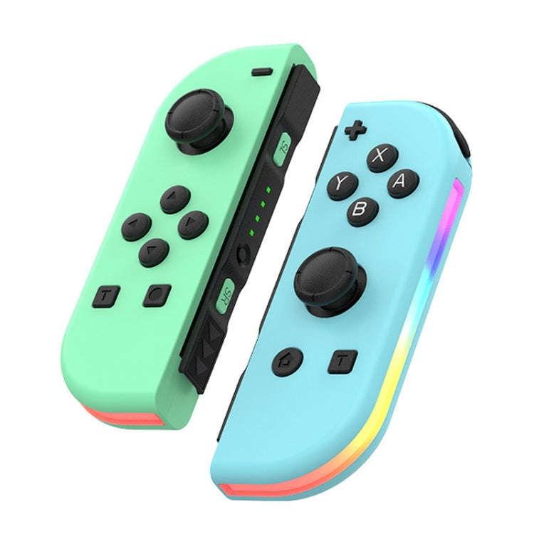 JOY-02 Gaming Left And Right Handle With RGB Lights Body Feel Bluetooth Gamepad For Switch / Swit...
