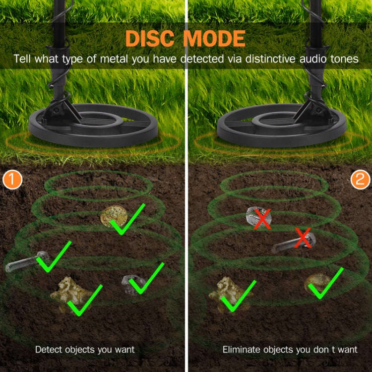 Underground Metal Detection Precise Positioning Outdoor Detection Equipment(Yellow)
