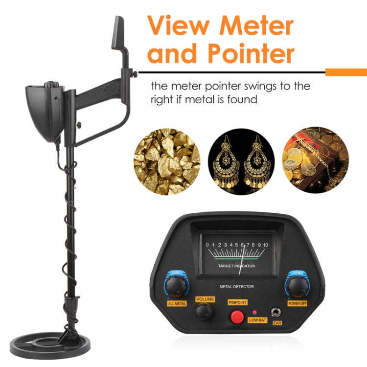 Underground Metal Detection Precise Positioning Outdoor Detection Equipment(Yellow)