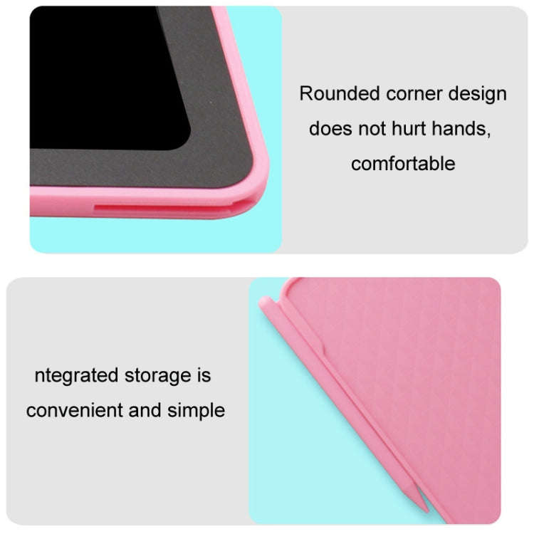 16 Inch Children LCD Writing Board Erasable Drawing Board, Color: Pink Color Handwriting