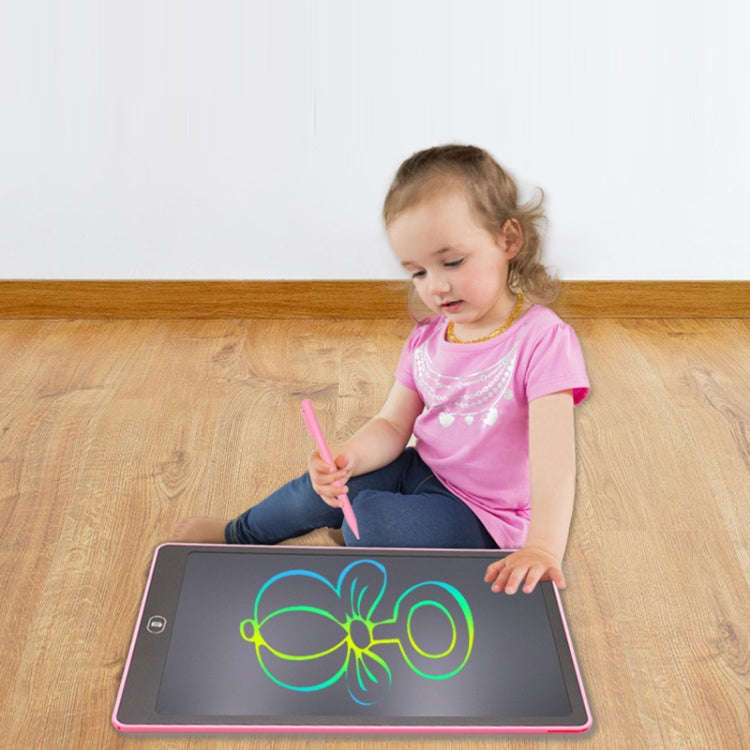 16 Inch Children LCD Writing Board Erasable Drawing Board, Color: Blue Monochrome Handwriting
