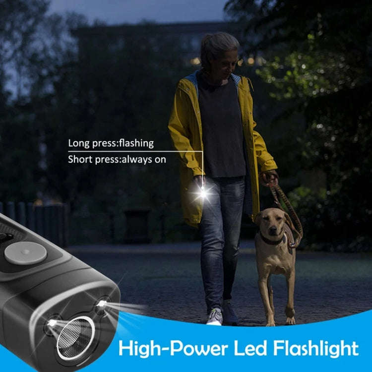 Ultrasonic Dog Repeller Stop Barker Pet Trainer(Black)