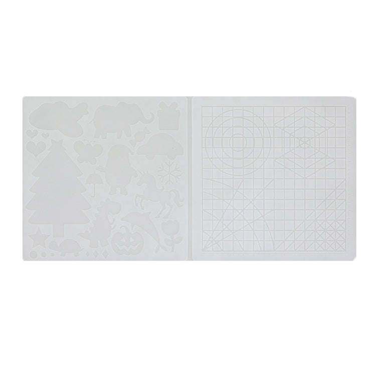 3D Printing Pen Copy Silicone DIY Painting Template Mat, Specification: Transparent Large