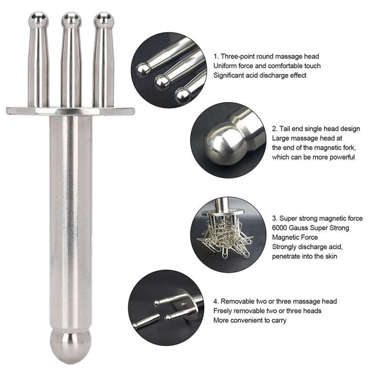 Magnetic Meridian Massage Stick Acid Draining and Lymphatic Beauty Magnetic Therapy Stick