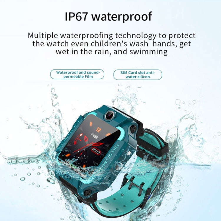 Q19 1.44-inch 2G Network 360-degree Rotating Positioning Camera Smart Waterproof Children Calling...