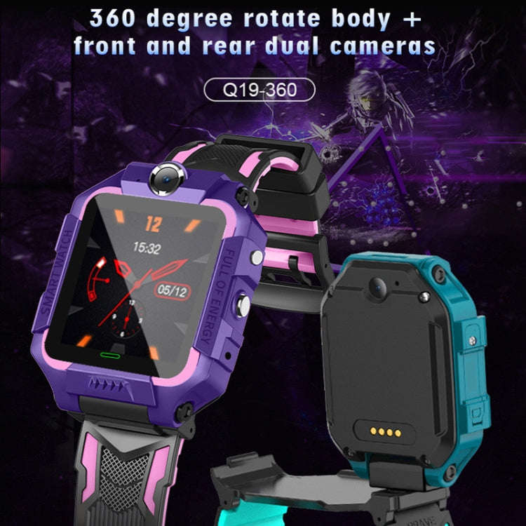 Q19 1.44-inch 2G Network 360-degree Rotating Positioning Camera Smart Waterproof Children Calling...