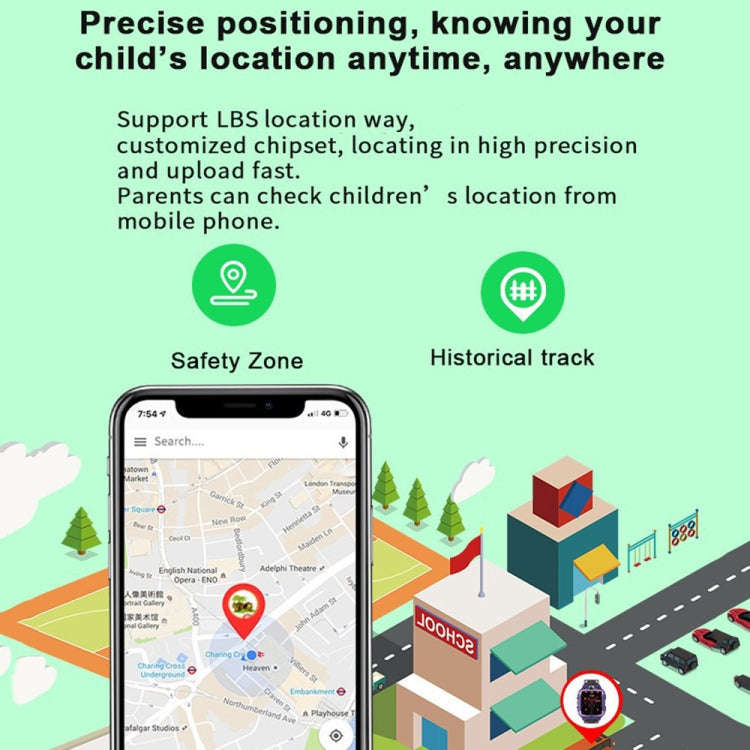 Q19 1.44-inch 2G Network 360-degree Rotating Positioning Camera Smart Waterproof Children Calling...