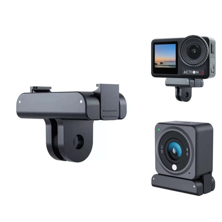 For DJI Osmo Action 4 / 3 / 2 Magnetic Adapter Tripod Connector  Bulge Mount