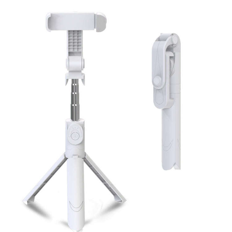 XT09 Live Cell Phone Tripod Selfie Stick Bracket Bluetooth Selfie Stick(White)
