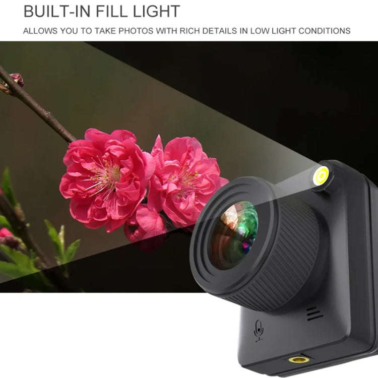 4K Time-Lapse Camera Microlight Full Color Night Vision Security Recording Construction Site Time...