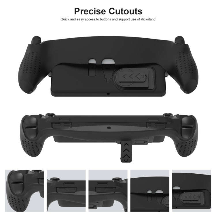 For PlayStation Portal Handle JYS TPU Protective Case With Stand(White)