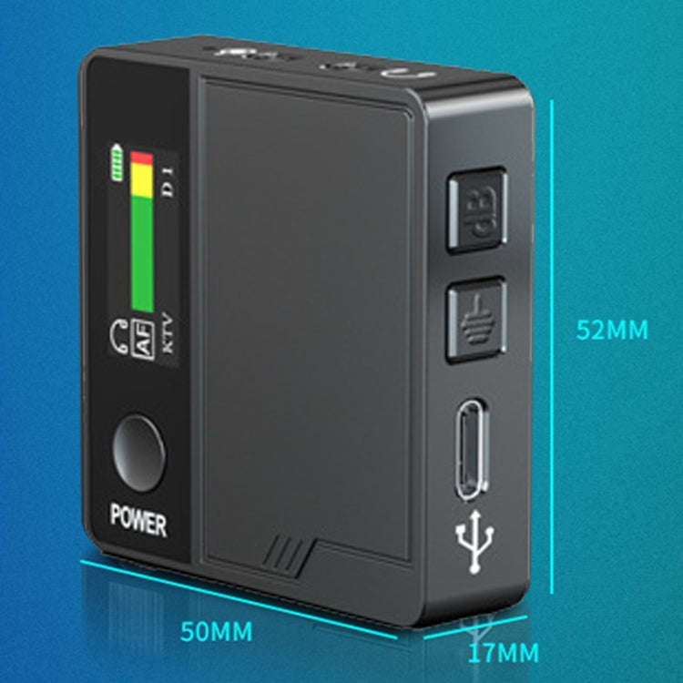 A9 Mobile Phone Computer Live Recording Mini Color Screen Display Sound Card Voice Changer, Spec:...