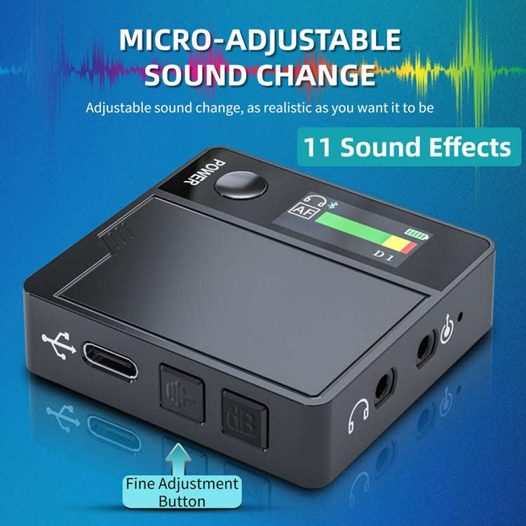 A9 Mobile Phone Computer Live Recording Mini Color Screen Display Sound Card Voice Changer, Spec:...