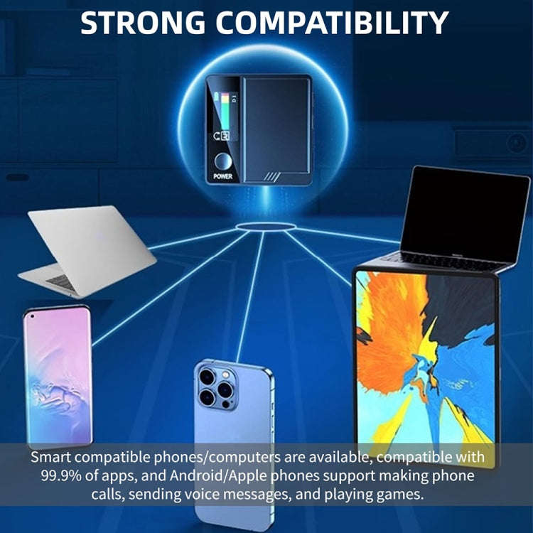 A9 Mobile Phone Computer Live Recording Mini Color Screen Display Sound Card Voice Changer, Spec:...
