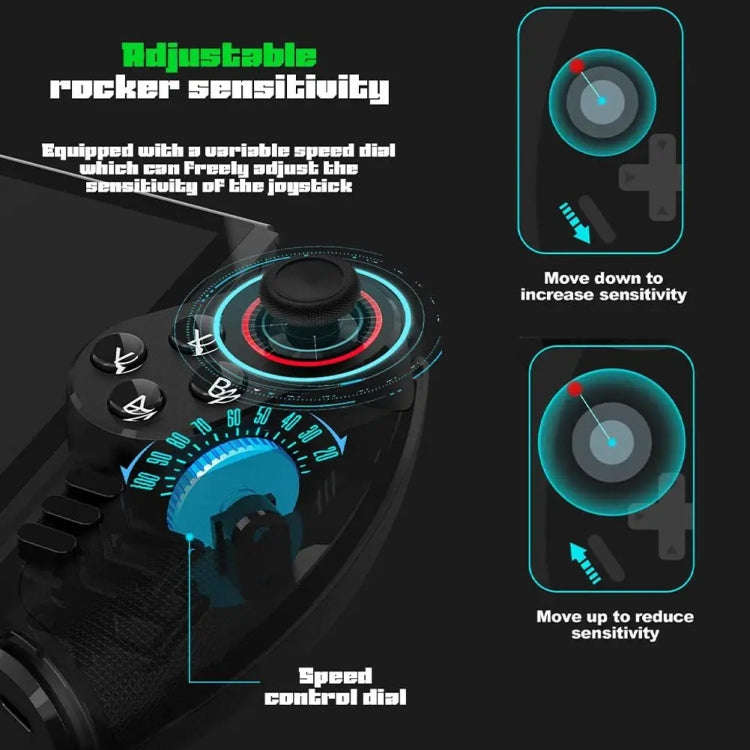 IPEGA Mechanical Gamepad Tablet Cell Phone Stretch Wireless Bluetooth Grip For N-S / P3 / PC / Sw...