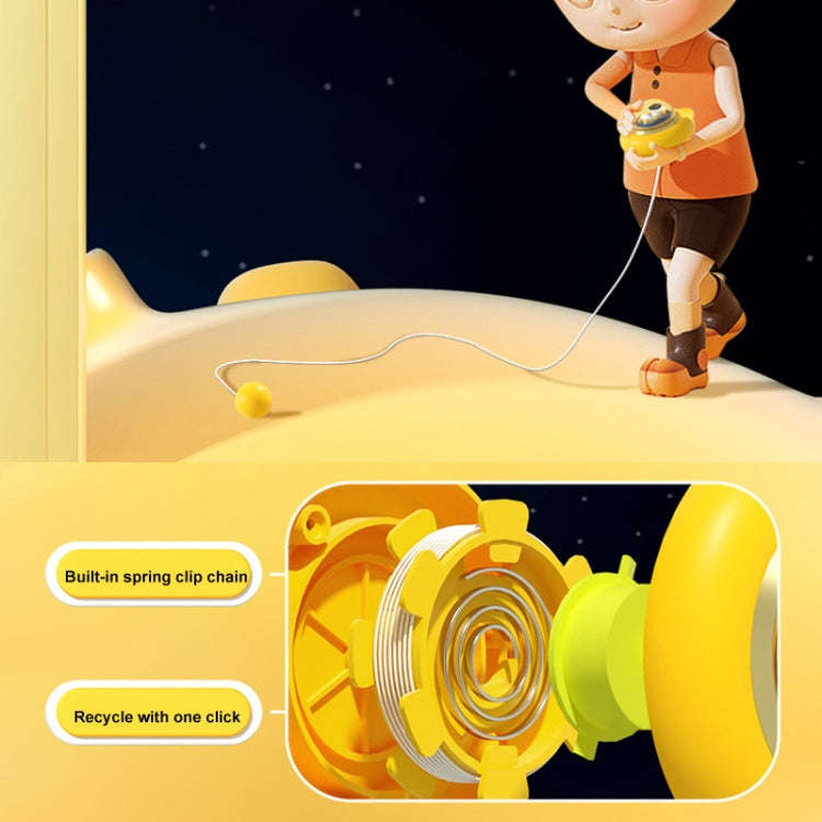 Children Indoor Table Tennis Trainer Hand Eye Coordination Training Tools, Spec: Basic Yellow