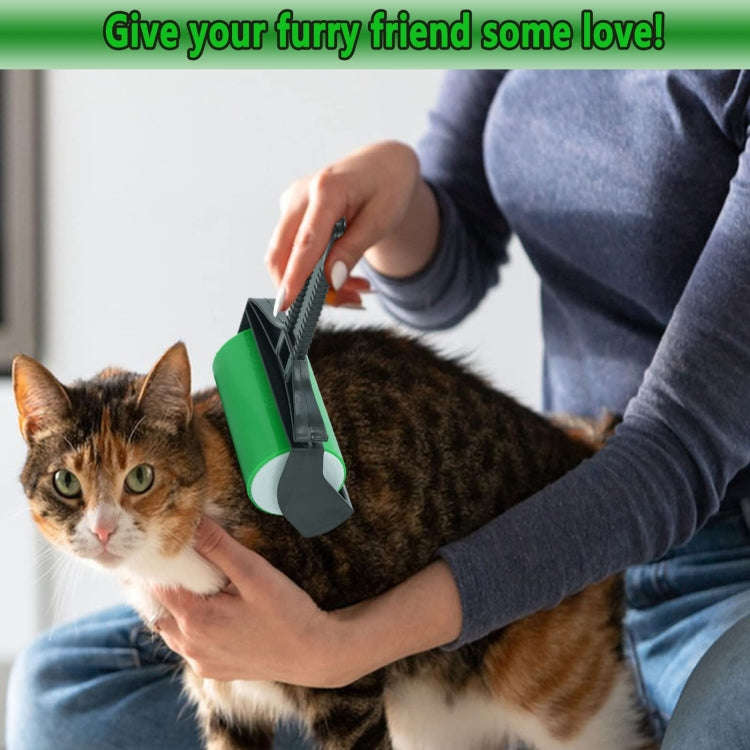 Reusable Pet Hair Remover Cleaning Hair Sticky Roller Washable Lint Remover Clothes Dust Cleaner(...