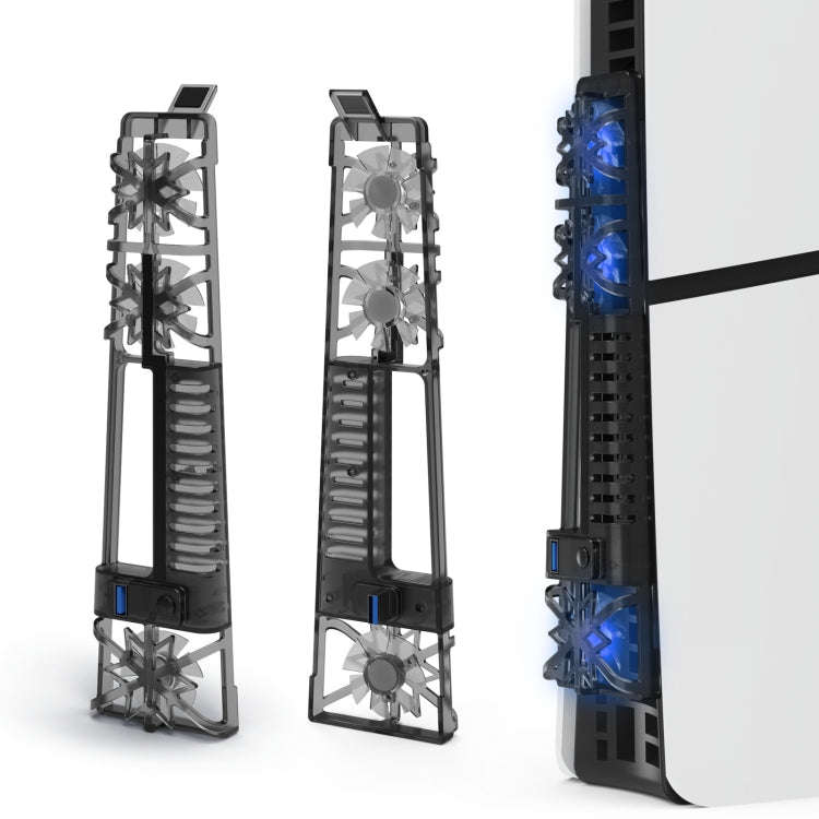 JYS-P5175 For PS5 Slim Host Optical Drive / Digital Version Universal With RGB Colorful Light Coo...