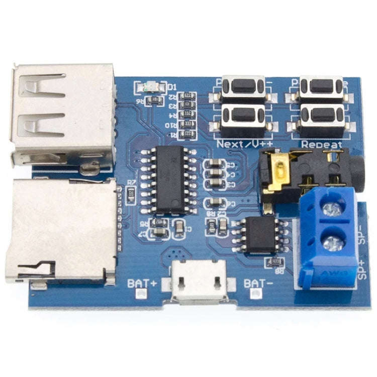 MP3 Lossless Decoder Board Decoder TF Card USB Flash Drive MP3 Decoding Player Module With Amplif...