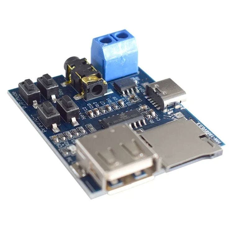 MP3 Lossless Decoder Board Decoder TF Card USB Flash Drive MP3 Decoding Player Module With Amplif...