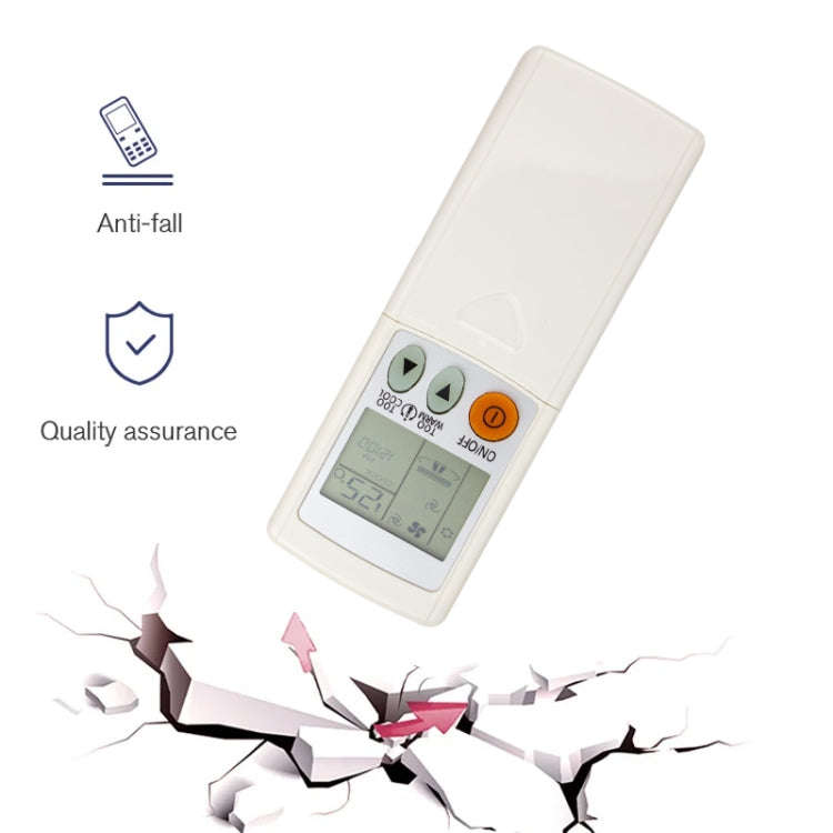 For Mitsubishi KD06ES  Air Conditioner Remote Control Replacement Parts(White)