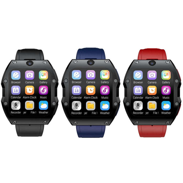 LOKMAT Appllp 3 Max 2.02-Inch Plug Card 4G Call Waterproof Sport Smart Watch With SOS(Blue)
