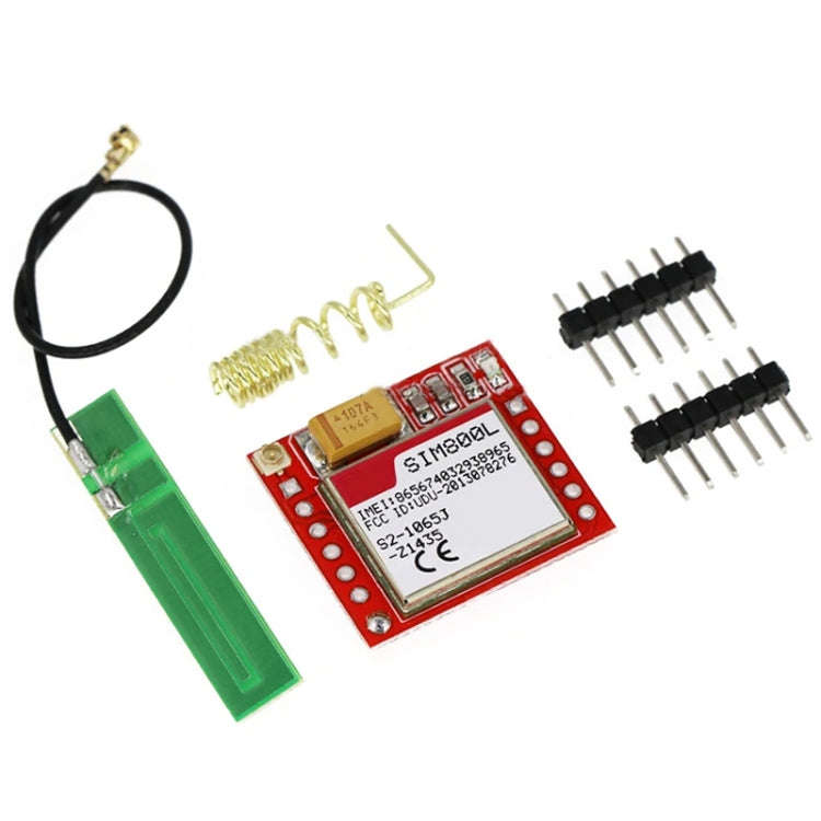 SIM800L GPRS Adapter Board GSM Module Micro SIM Card Core Board GSM Mod(Without Antenna)