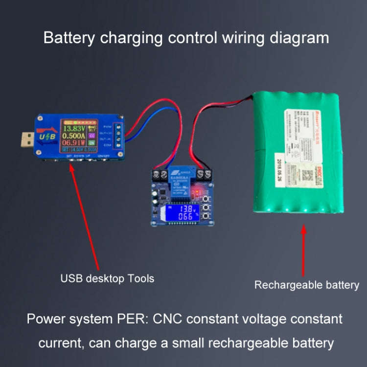 Battery Overshoot & Over-Discharge Protection Automatic Shutdown Switch Module