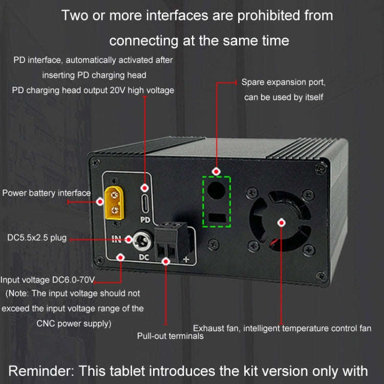 50V 8A DC Numerical Control Lithium Battery Step-Down Power Supply, Model: XY5008L