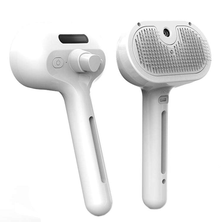 RK56 USB Charging Spray Pet Grooming Comb Cat and Dog Hair Removal Tool Pet Products(White)