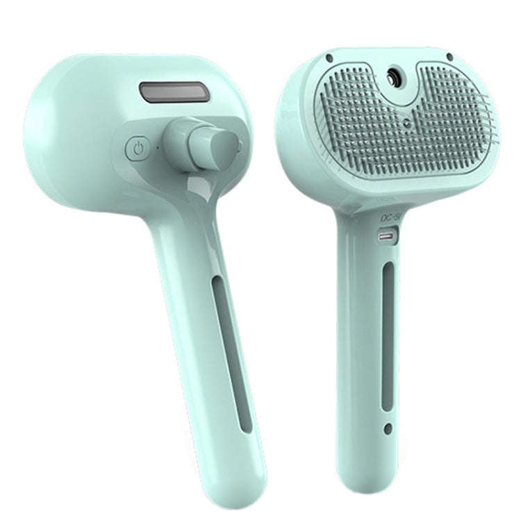 RK56 USB Charging Spray Pet Grooming Comb Cat and Dog Hair Removal Tool Pet Products(Green)