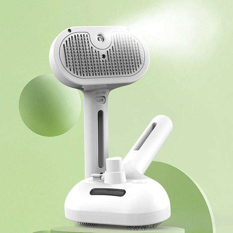 RK56 USB Charging Spray Pet Grooming Comb Cat and Dog Hair Removal Tool Pet Products(Pink)