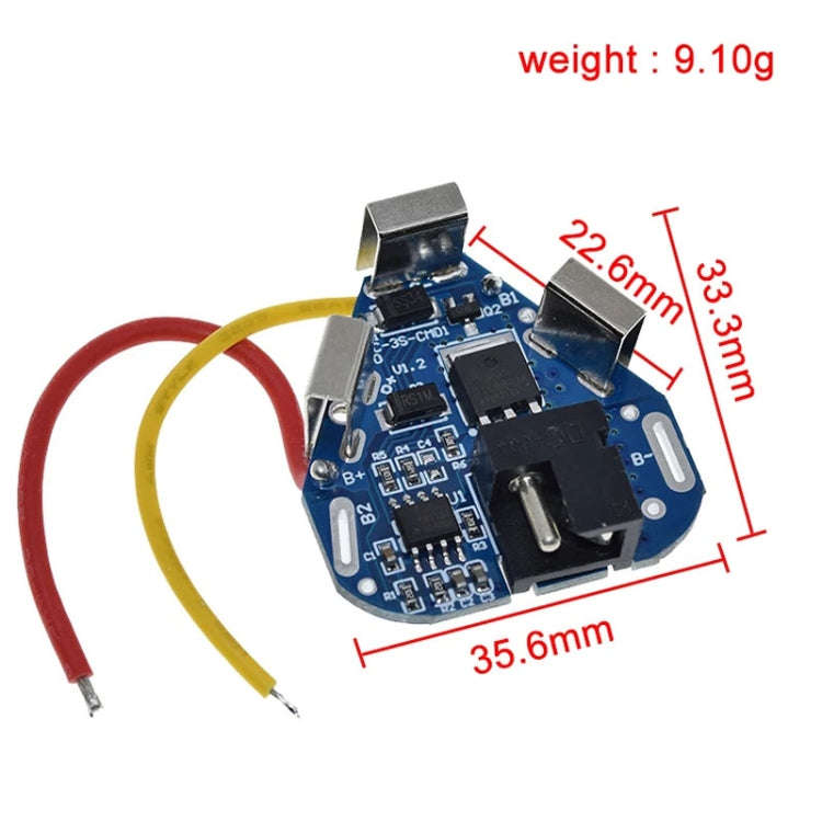 3S 12.6V DC Lithium Battery Protection Board Power Battery Protection Plate For Electrical Drill