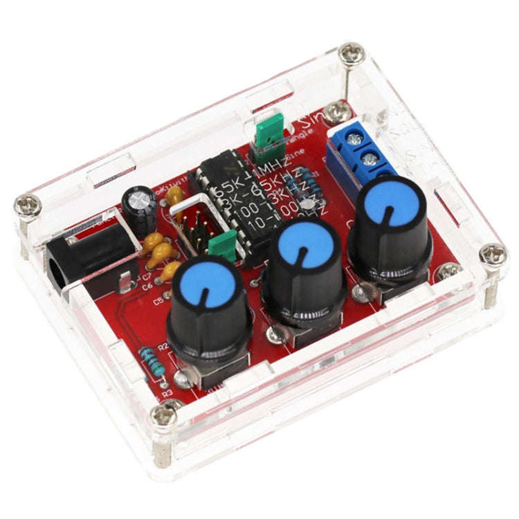 XR2206 High Precision Signal Generator DIY Kit Sine Triangle Square Waves 1Hz-1MHz Frequency Rang...