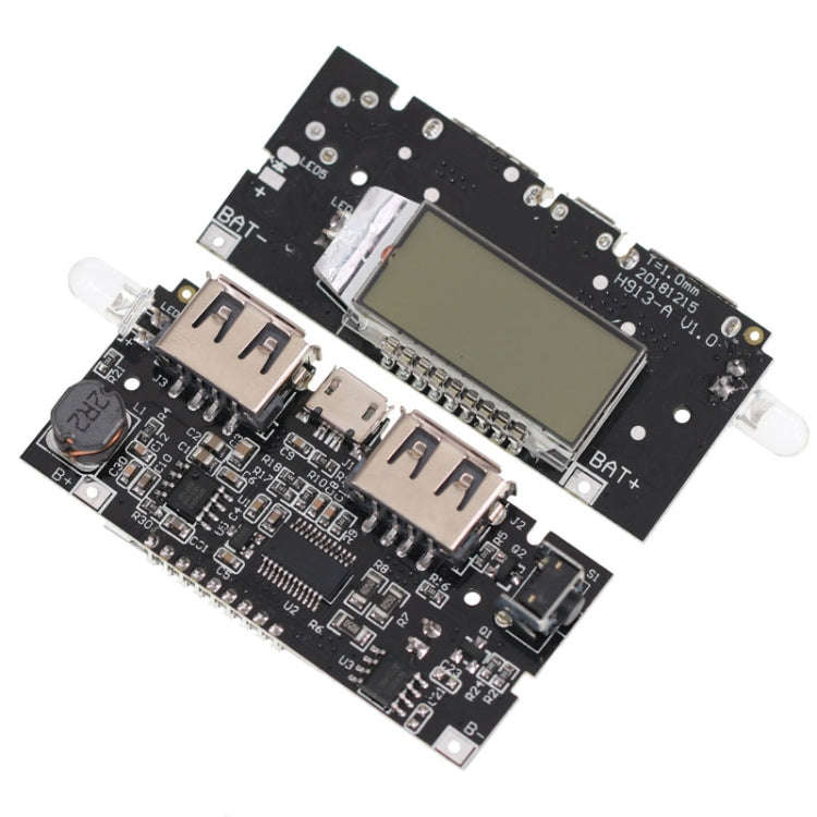 Dual USB18650 Battery Charger Module Mobile Power Boost DIY Li-Ion Battery Digital Display Chargi...