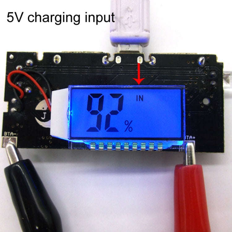 Dual USB18650 Battery Charger Module Mobile Power Boost DIY Li-Ion Battery Digital Display Chargi...