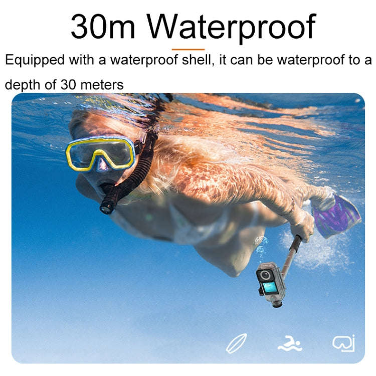 4K/30FPS 5G/2.4G HD Night Video Outdoor Waterproof Riding Record Thumb Camera, Spec: Standard Black