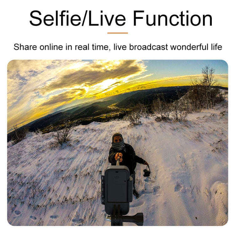 4K/30FPS 5G/2.4G HD Night Video Outdoor Waterproof Riding Record Thumb Camera, Spec: Battery White