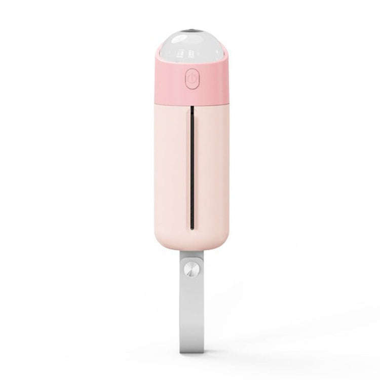 Portable Dog Poop Picker Pet Waste Bag Dispenser With LED Light(Pink)