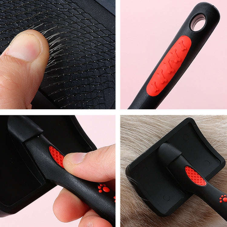 Small Pet Needle Combs Curved Universal Comb For Dogs And Cats To Get Rid Of Floating Hair Withou...