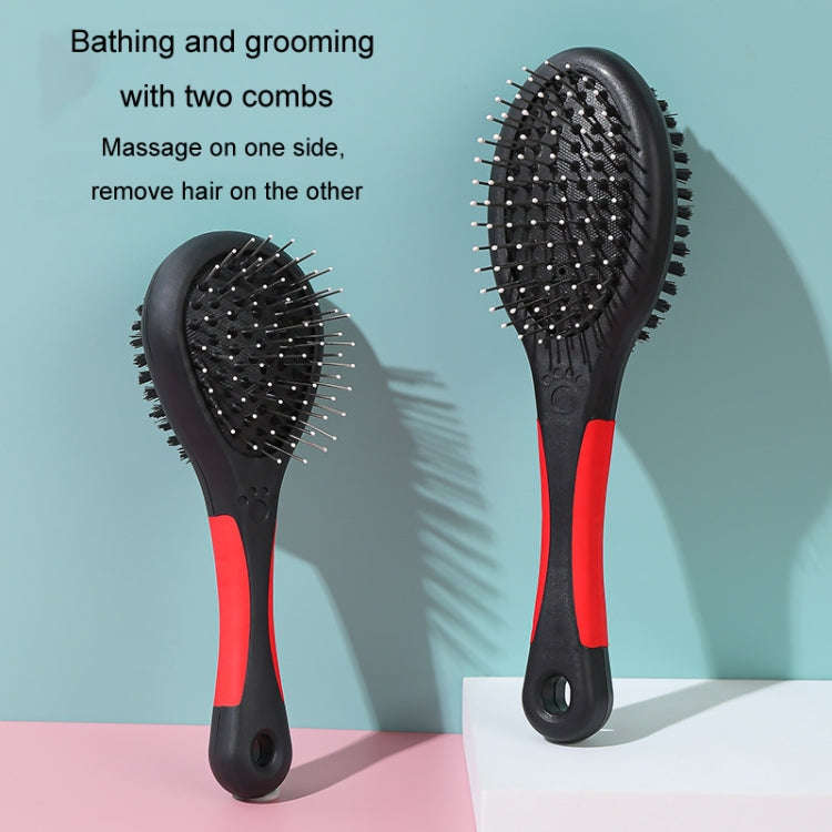 Small Pet Double Sided Comb With Protective Points Cat Dog Clean Grooming Comb