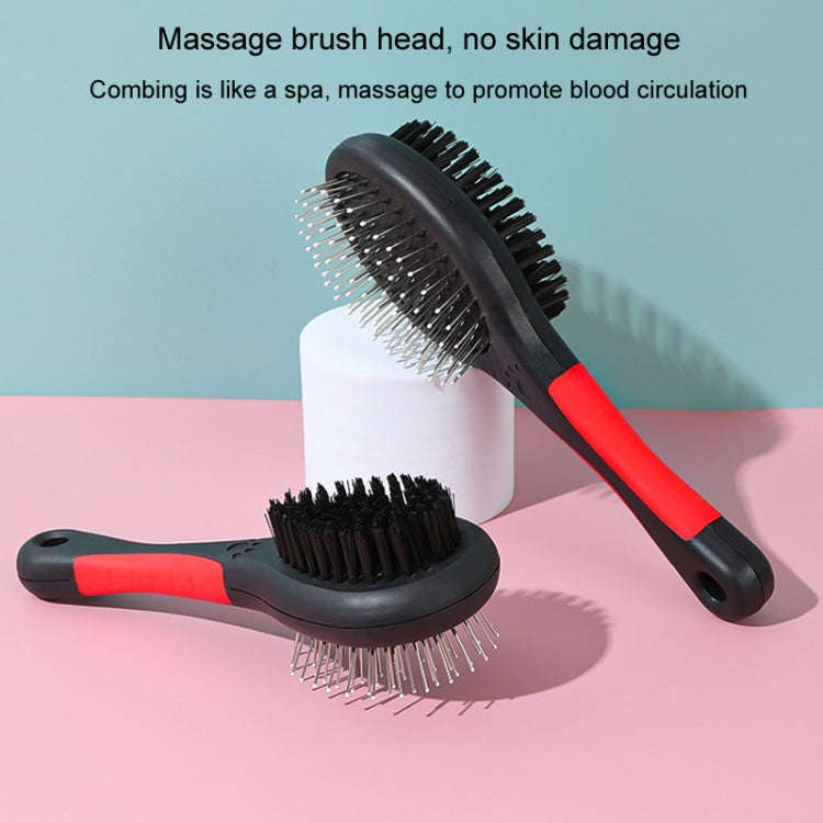 Small Pet Double Sided Comb With Protective Points Cat Dog Clean Grooming Comb