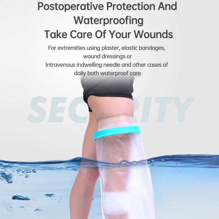 Fracture Waterproof Plaster Postoperative Bathing Protection, Model: C175230 Knee Double Pass