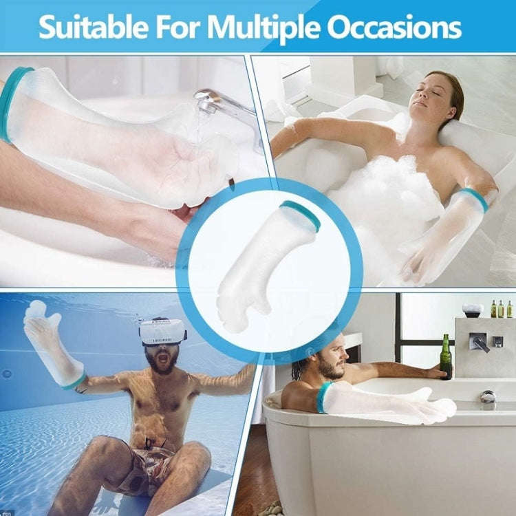 Fracture Waterproof Plaster Postoperative Bathing Protection, Model: C175230 Knee Double Pass