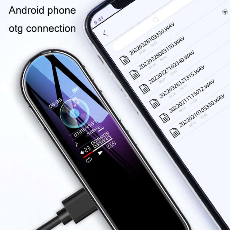 Q53 Ultra Long Standby Timer Voice Recorder HD Noise Canceling Recording Device, Size: No Memory(...