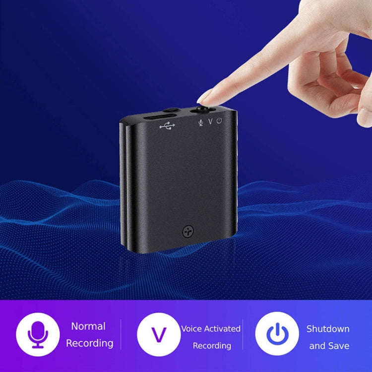 Q63 HD Noise Canceling Magnetic Voice Recorder Portable Intelligent Voice Activated Recording Pen...