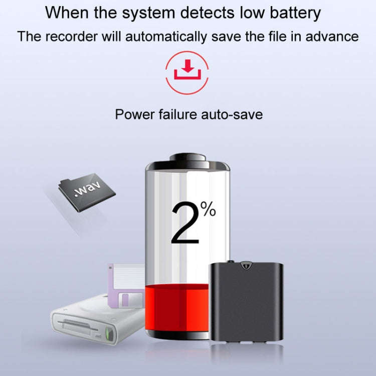 Q63 HD Noise Canceling Magnetic Voice Recorder Portable Intelligent Voice Activated Recording Pen...