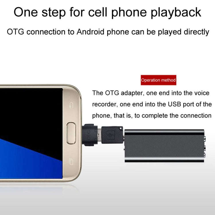 Q25 Intelligent Voice Recorder With Screen HD Noise Canceling Back Clip Voice Reporter, Size: 32G...